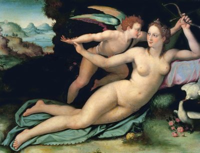 Venus und Amor von Alessandro Allori